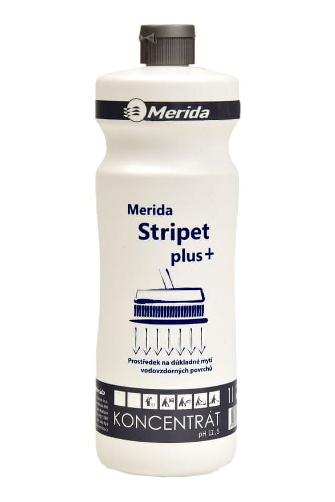 MERIDA STRIPET Plus 1 l Prostriedok na odstránenie voskov / polymérov/